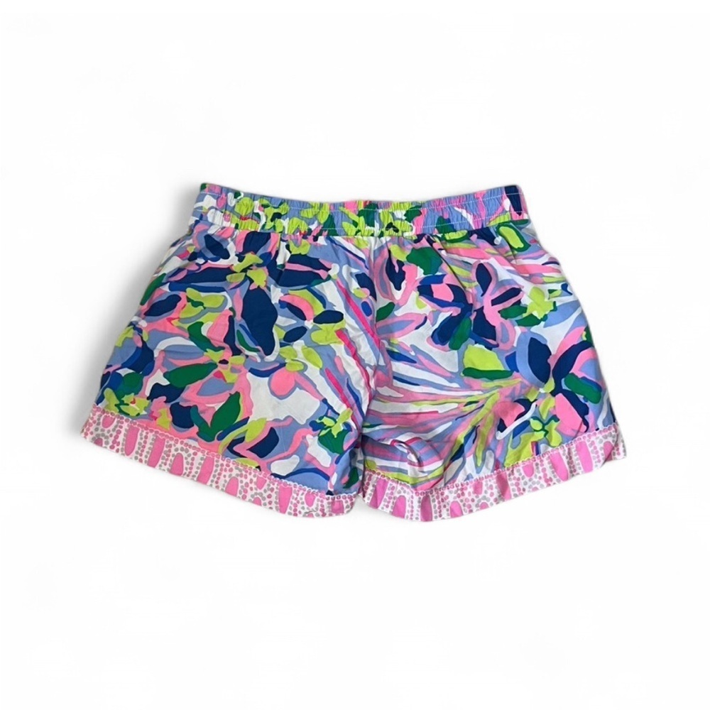 Lilly Pulitzer 5'' Katia Shorts Havin A Blast Engineered Size XXS. Tropical - Picture 2 of 11
